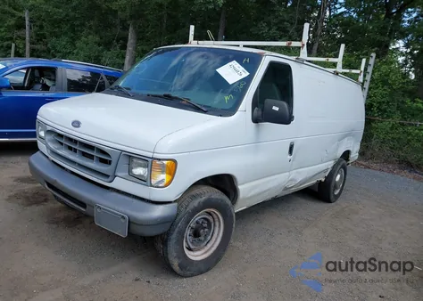 2001 Ford E-250 Commercial z USA, uszkodzony, nr VIN 1FTNE24221HA70312